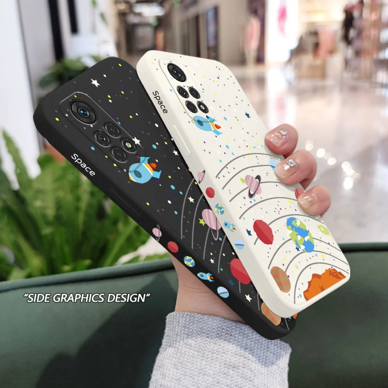 Lunar Universe Phone Case For Xiaomi Redmi Note 13 12 12S 11 11S 11T 10 10A 10T 10S 9T 9 8 7 Pro Plus 10C 9A 9C 9T 4G 5G Cover