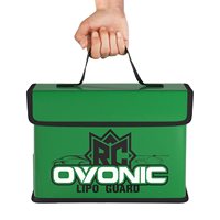 OVONIC Lipo Safe Bag Fireproof Explosion Proof Large Capacity Bag Guard Safe Bag for Charging and Storage