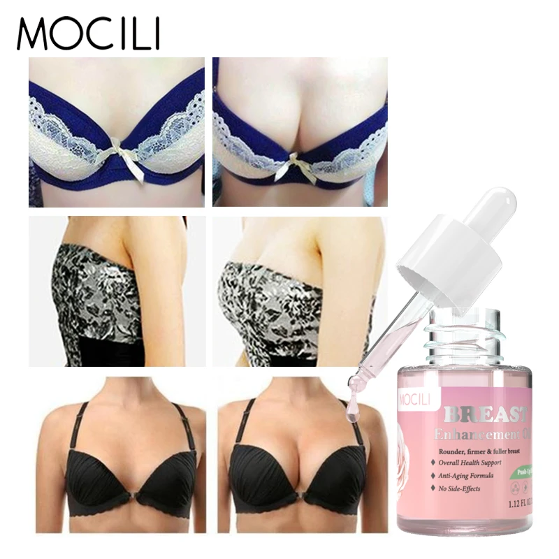 Breast Enhancement Oil Collagen Increases Bust Improves Sagging Tightens Lifts Massage Essence Plump Increase Elasticity 32ml