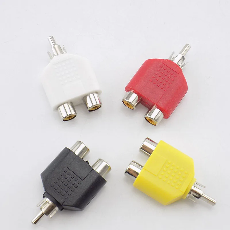 Audio Jack RCA Connector Female to Male Mono Stereo Adapter Plug Converter Headphone Amplifier Microphone AUX 3.5mm 6.5mm