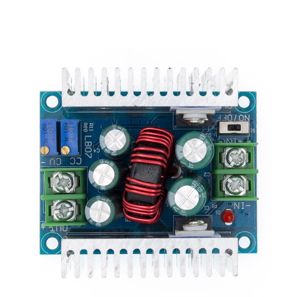 300W 20A DC-DC Buck Converter Step Down Module Constant Current LED Driver Power Step Down Voltage Module Electrolytic Capacitor