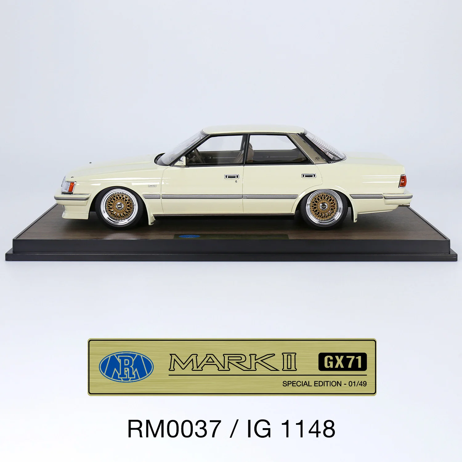 1:18 Toyota MK II GX71 Ignition model RM model car resin Collectibles