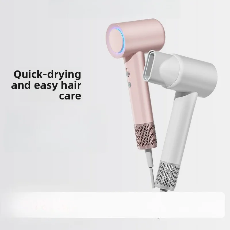 Yjq high-speed hair dryer hot and cold air household negative ion hair care large wind hair dryer high power
