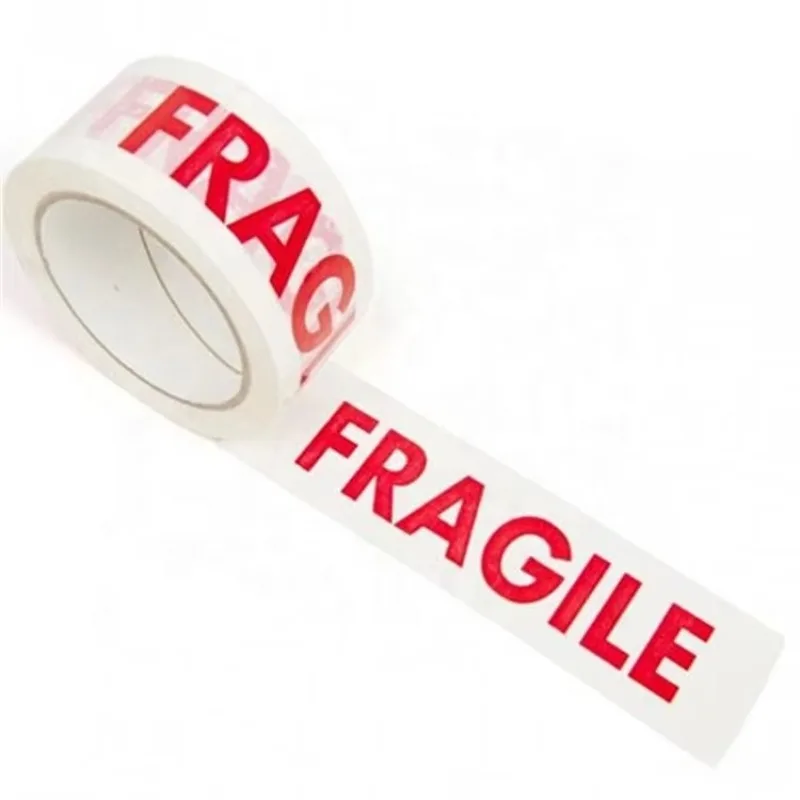 

Logo Printed BOPP Adhesive Packing Tape Single 48mm 66m Acrylic Pressure Sensitive for Carton Sealing Company Logo Printed