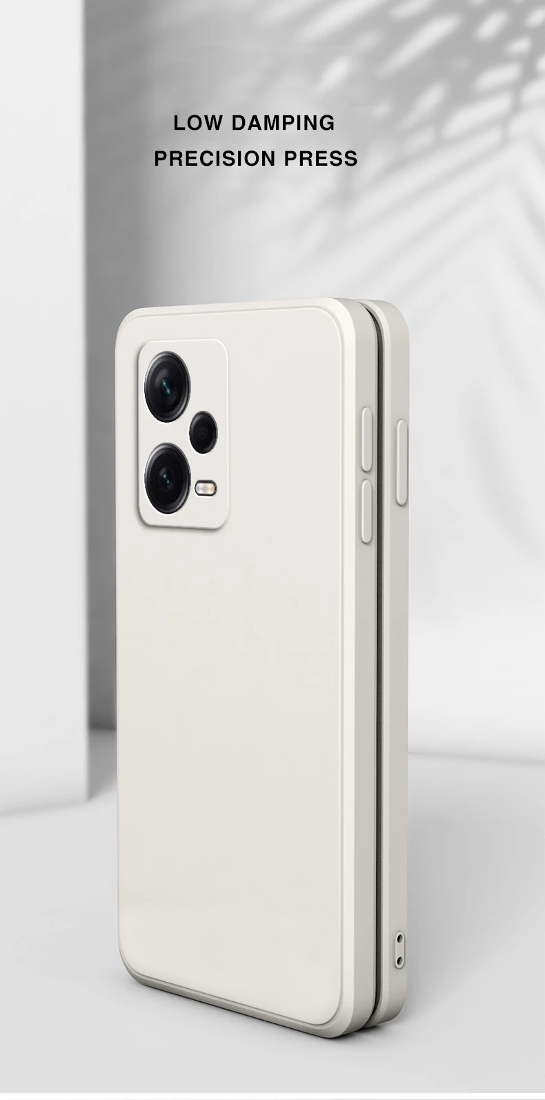 Quadratische matte Silikonhülle für Xiaomi POCO X5 X5PRO 5G Soft Fundas Poco X5 Pro 5G Matte Basic Cases Caqas – Detail 5