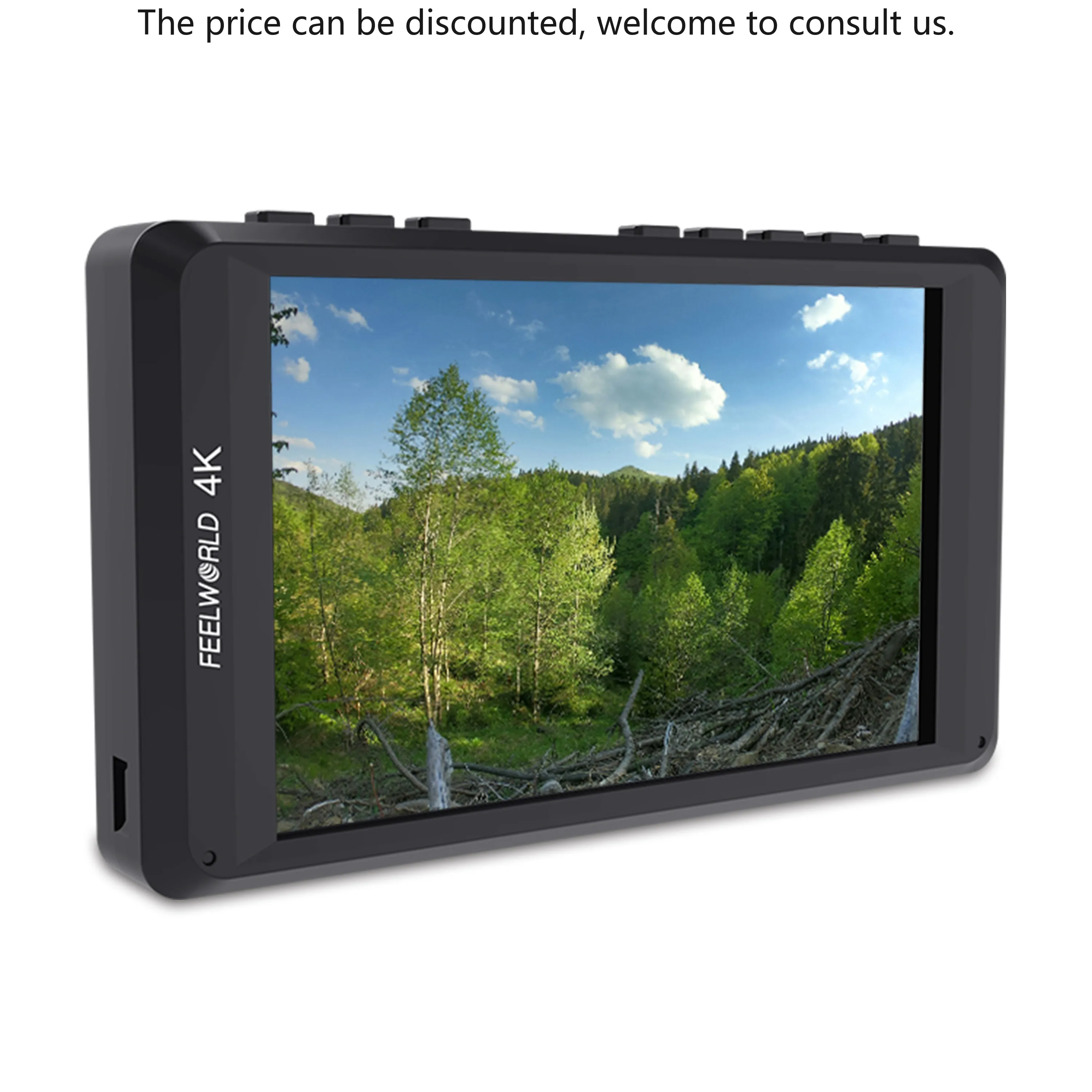 

Direct Factory FEELWORLD FW450 4.5" IPS Camera Monitor 1280x720 HDMI 4K LOGO Custom & Private Label Packaging ODM
