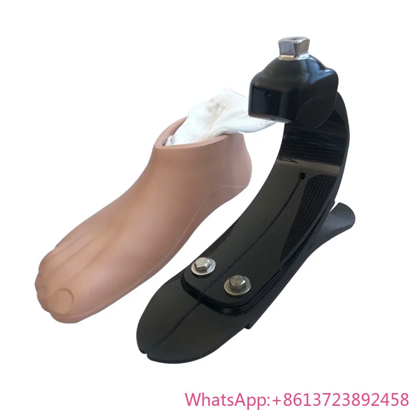 

Протезы конечностей: карбоновый протез стопы с высоким голеностопом, карбоновый протез стопы Rush-Foot