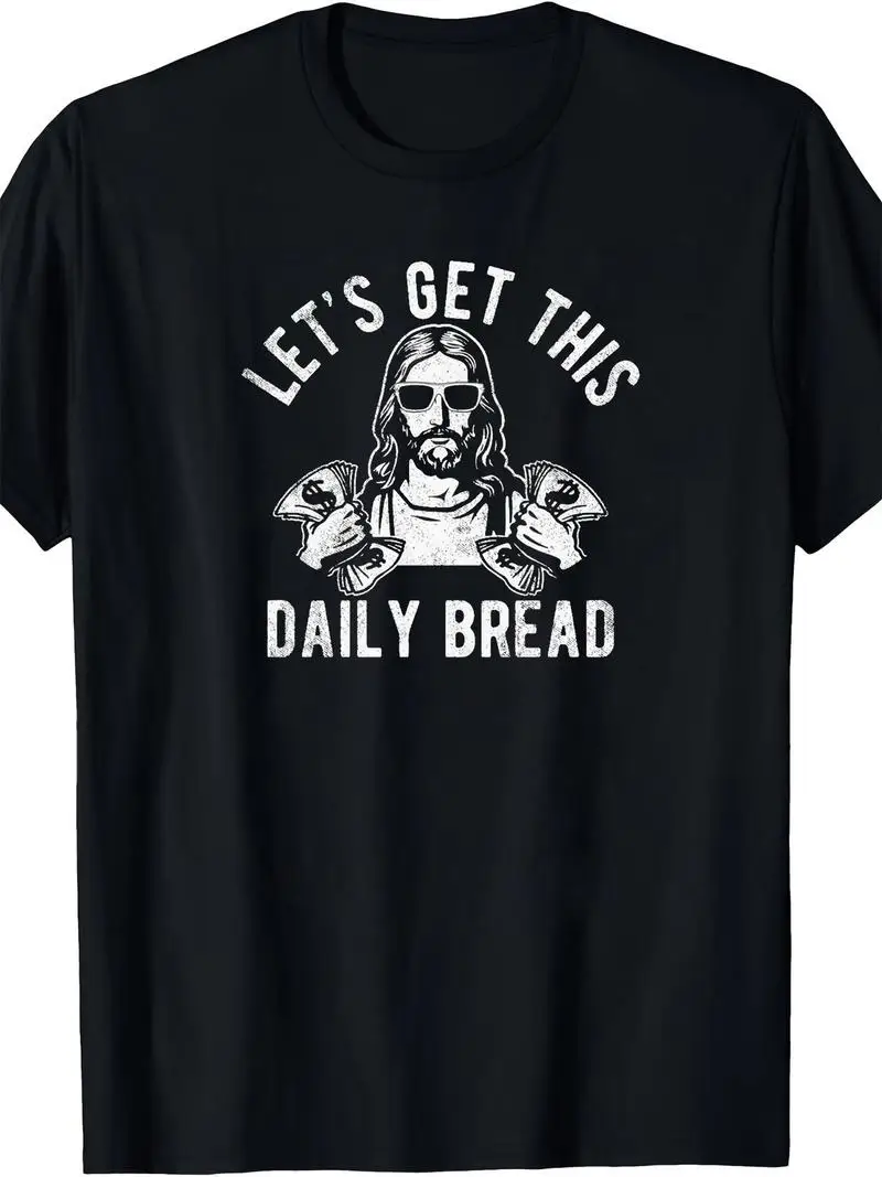 Funny T-Shirt For Men Religious Easter Graphic Tee With Saying 100% Casual Crew Neck Short Sleeve Tops Spring Gift For Dad