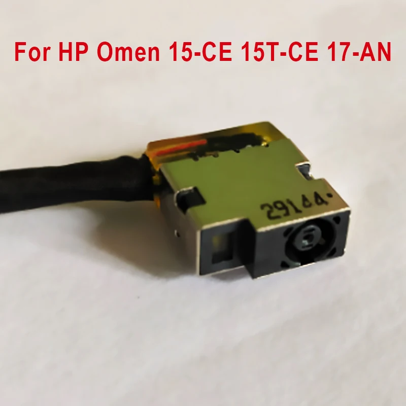 Câble d'alimentation prise cc, câble de chargement, connecteur de Port pour HP Omen 15-CE 15T-CE 17-AN 931442 -Y20 938137 -001