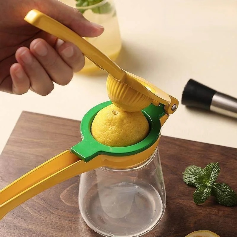 Manual Lemon Squeezer Kitchen Tool for Juicing Lemons Oranges And Other Fruits Home Use Hand Operated Juicer round Inlet