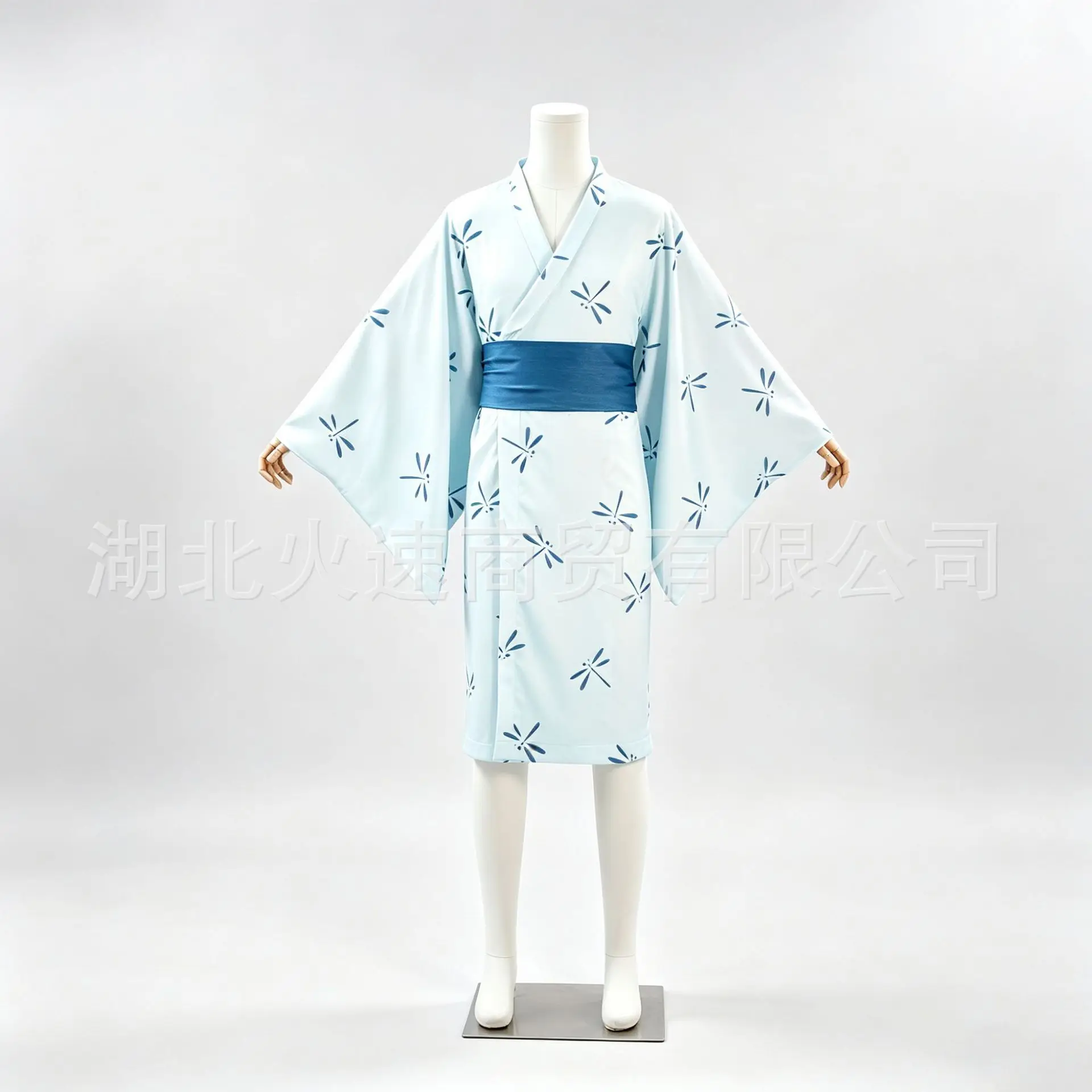 Newly Dragonfly Gojo Satoru Cosplay Anime Costume Yukata Kimono Set for Woman Men