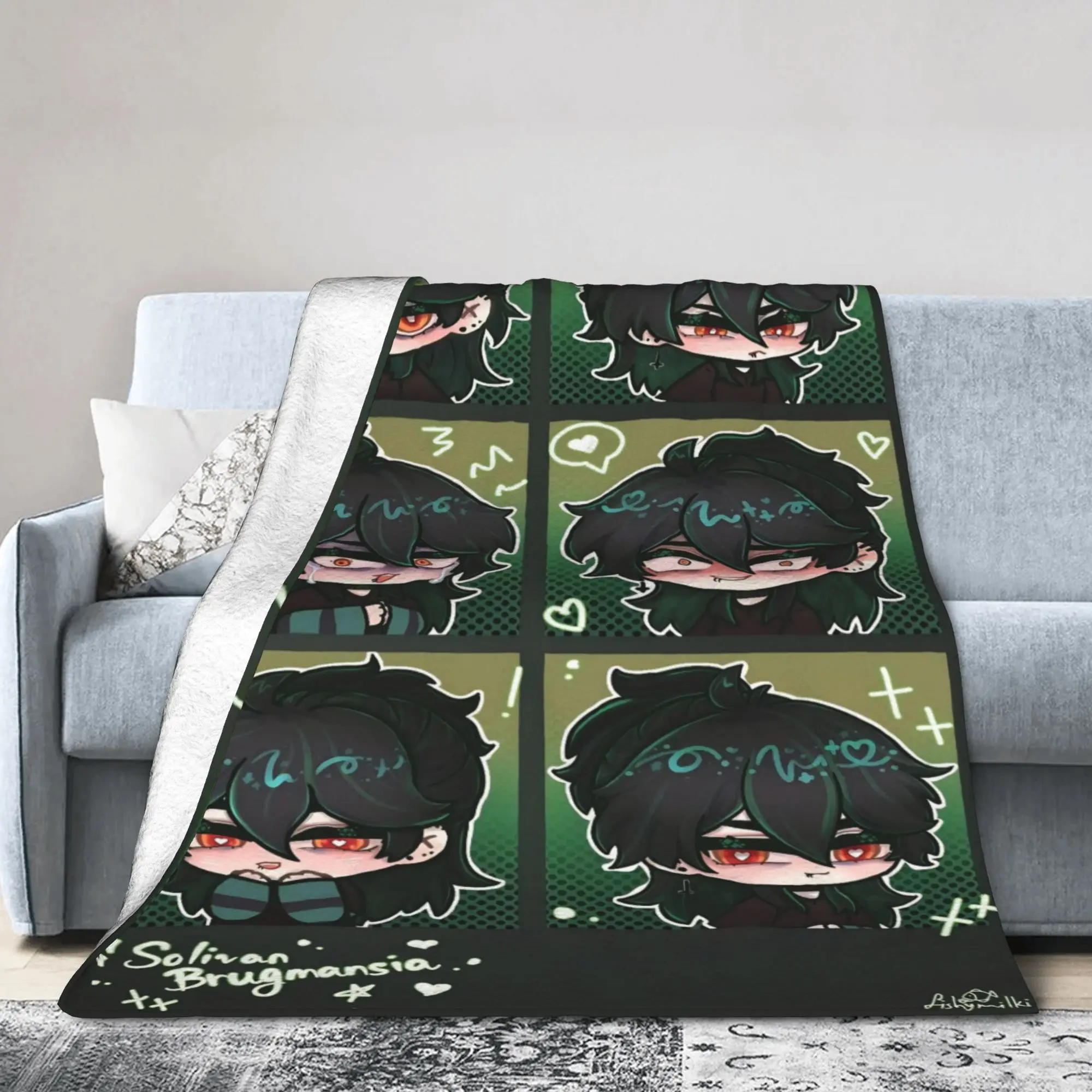 New Arrival The Kid At The Back Blankets Soft Flannel  Comfortable Throw Blankets Machine Washable