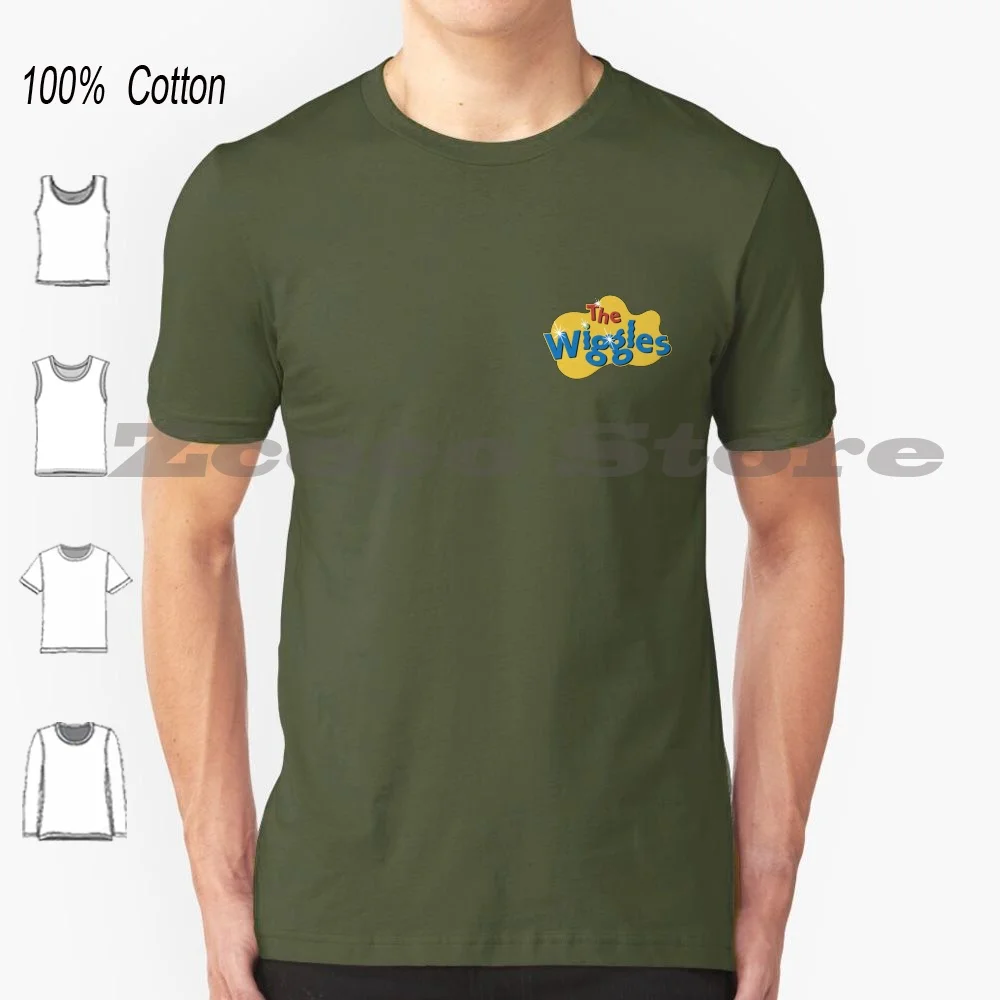 White Star T Shirt 100% Cotton Comfortable High-Quality The Wiggles Show The Wiggly Show Tv Series The Wiggles Ready Steady