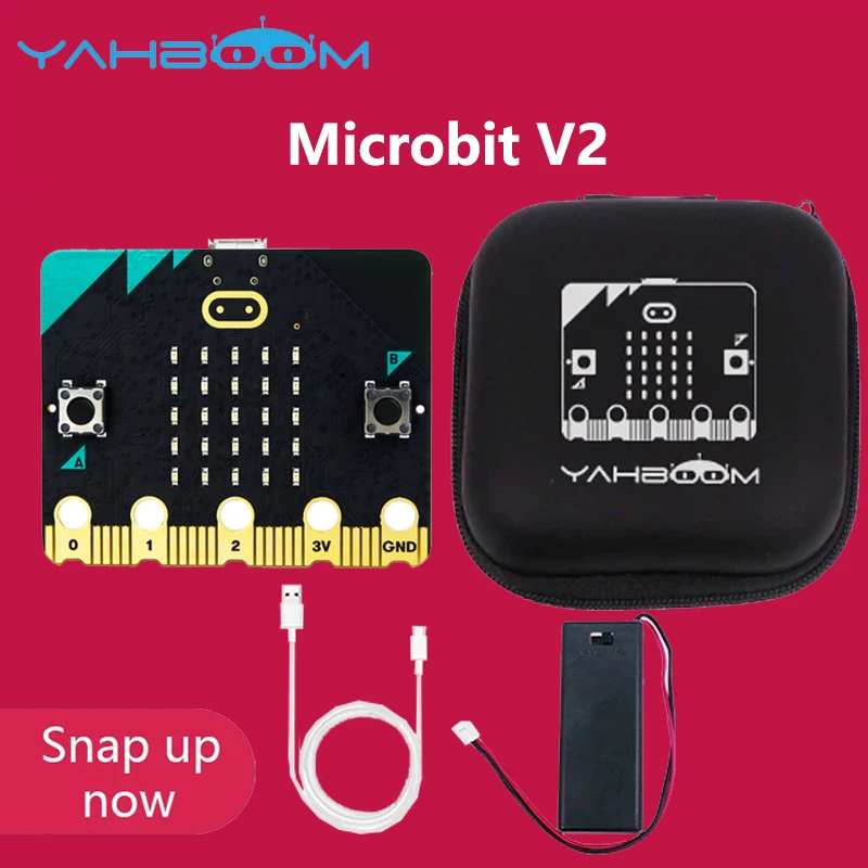 Microbit V2 with Upgraded Processor Built-In Speaker And Microphone Touch Hiwonder Education