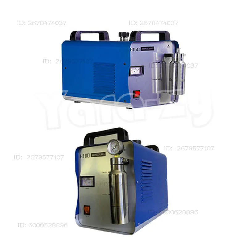 H160/H180 HHO Hydrogen Generator Water Welder Crystal Polishing Machine 75L/H 95L/H 220V/110V Acrylic Perspex Polisher