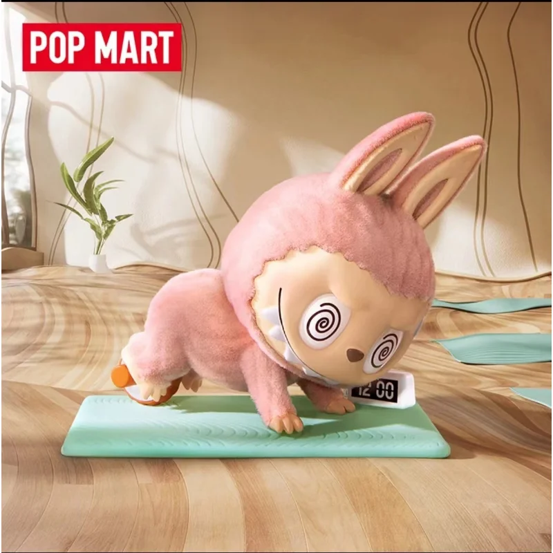 

Authentic POP MART THE MONSTERS Lazy Yoga Series Blind Box Mystery Box Guess Bag Toys Doll Cute Anime Figure Ornaments