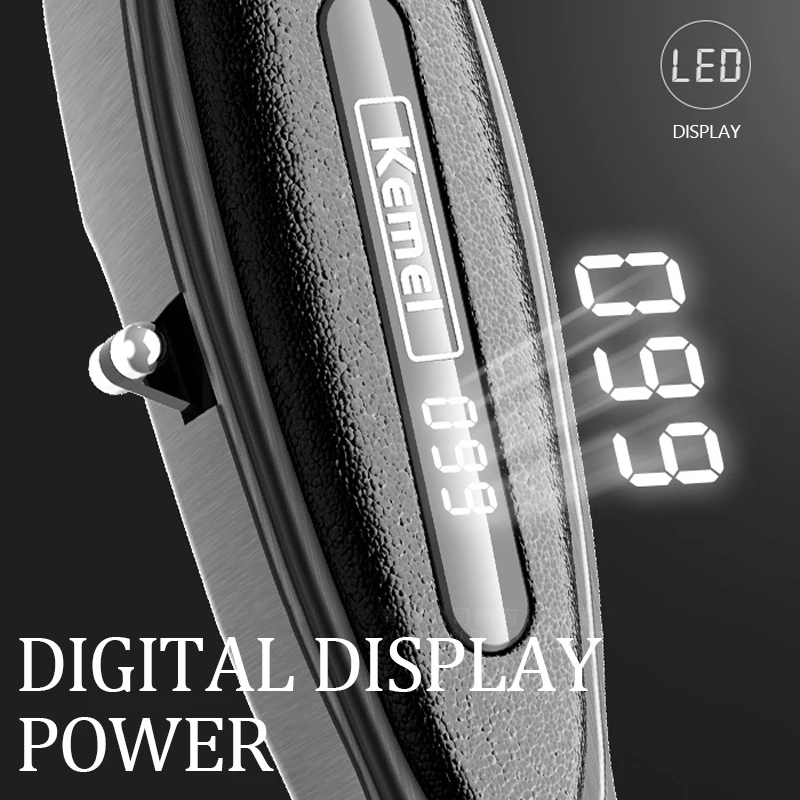 Kemei-cortadora de pelo para hombre, Afeitadora eléctrica para Barba, uso diario en el hogar, para niños y mascotas