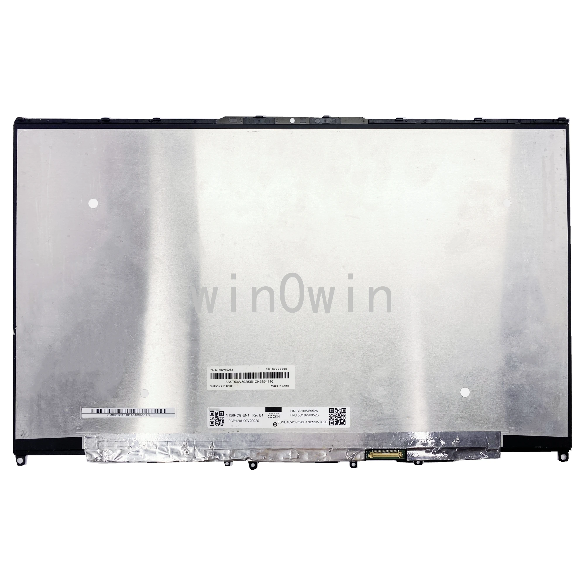 

N156HCG-EN1 15.6''inch For Lenovo ideapad Yoga Slim 7-15IIL05 82AA FHD 1920×1080 LCD Display Screen Assembly