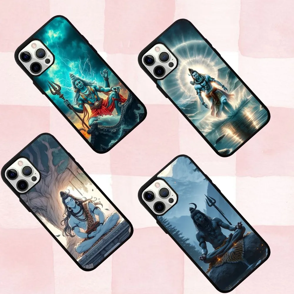

Lord Shiva Mahadev Of India Phone Case For IPhone16,se4,15,Pro,Max,Case 14,Plus,13,12,11 Magesafe Magnetic Wireless Charge Cover