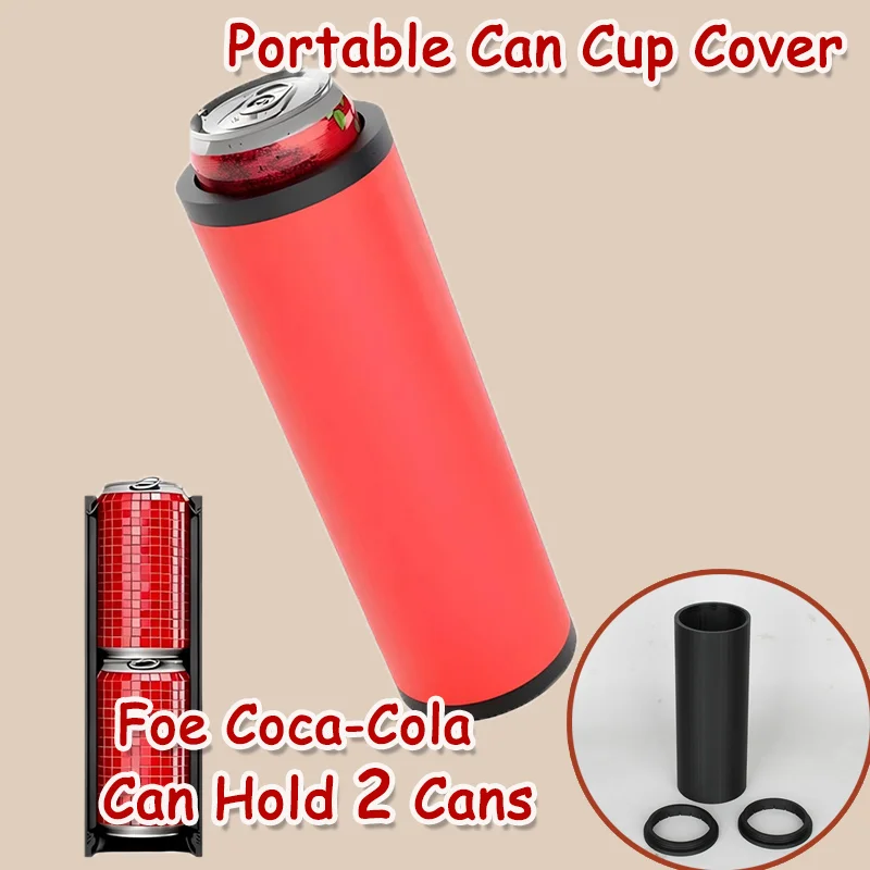  Black/Red Reusable Swap Cans Fast - New Double Tactical Reload Can Holder Change Drinks In Seconds Accessories Save Space 2026