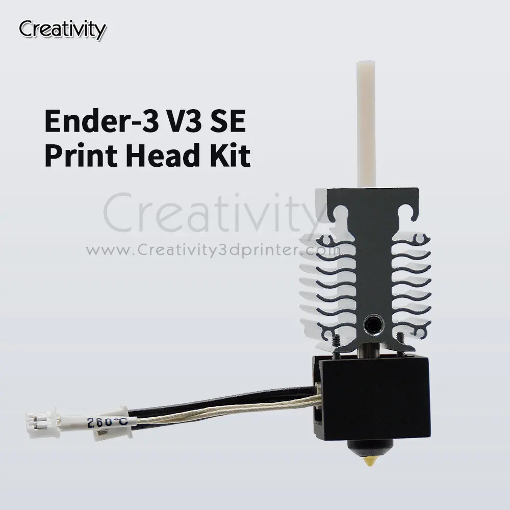 Original Replace Heat Sink Upgrade Hotend For Ender 3 V3 SE 24V 40W Print J-head  Extrusion Head Fit ender v3 se 3D Printer Part