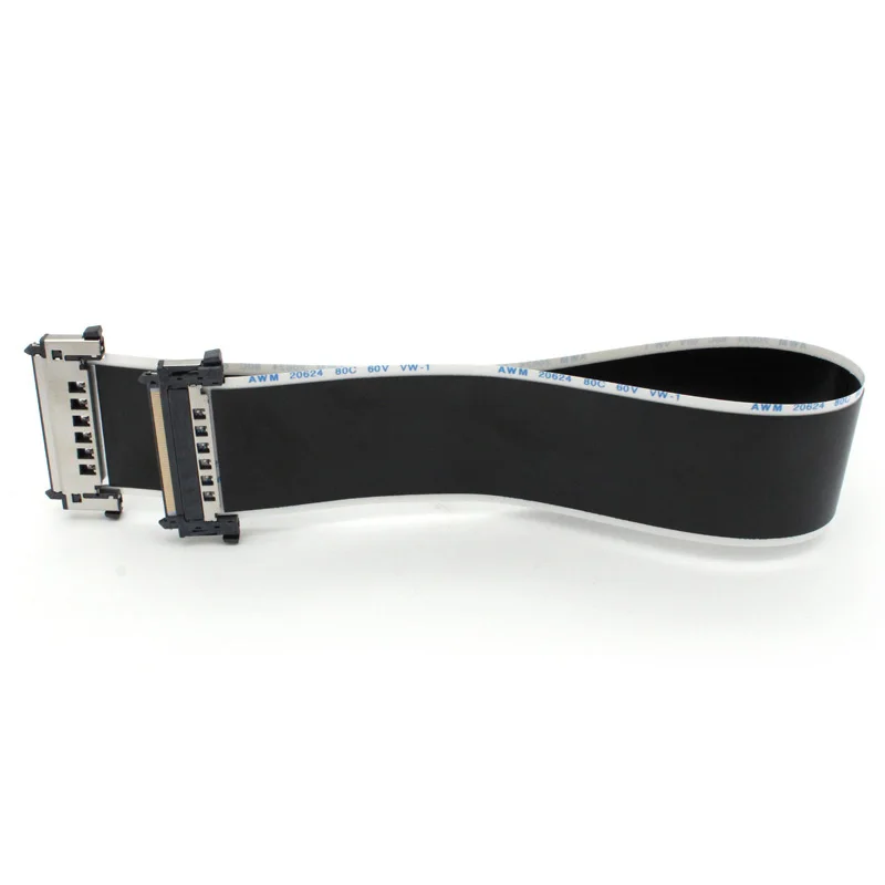 4K High Definition LCD TV Screen Cable 41P/51Pin with I-PEX Connector Interface LVDS Cable Interface Soft Cable
