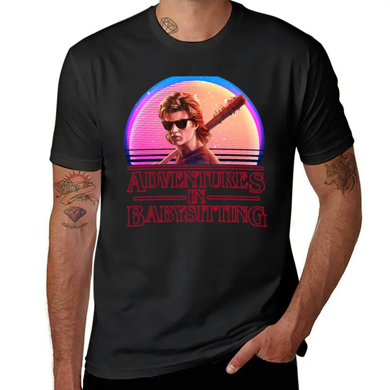 Adventures In Babysitting T-Shirt vintage plus sizes t shirt for men