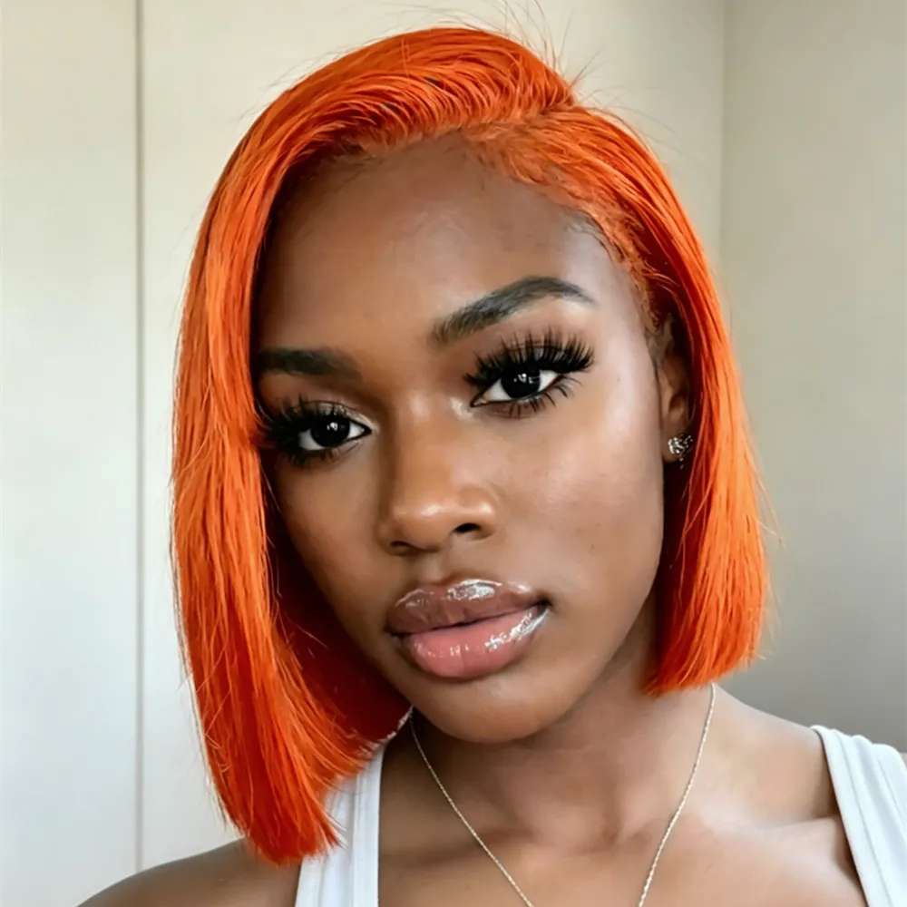 peluca-de-cabello-humano-con-encaje-frontal-13x4-color-naranja-350-densidad-150-corte-bob-corto-y-liso-10-pulgadas-para-uso-diario-y-fiestas