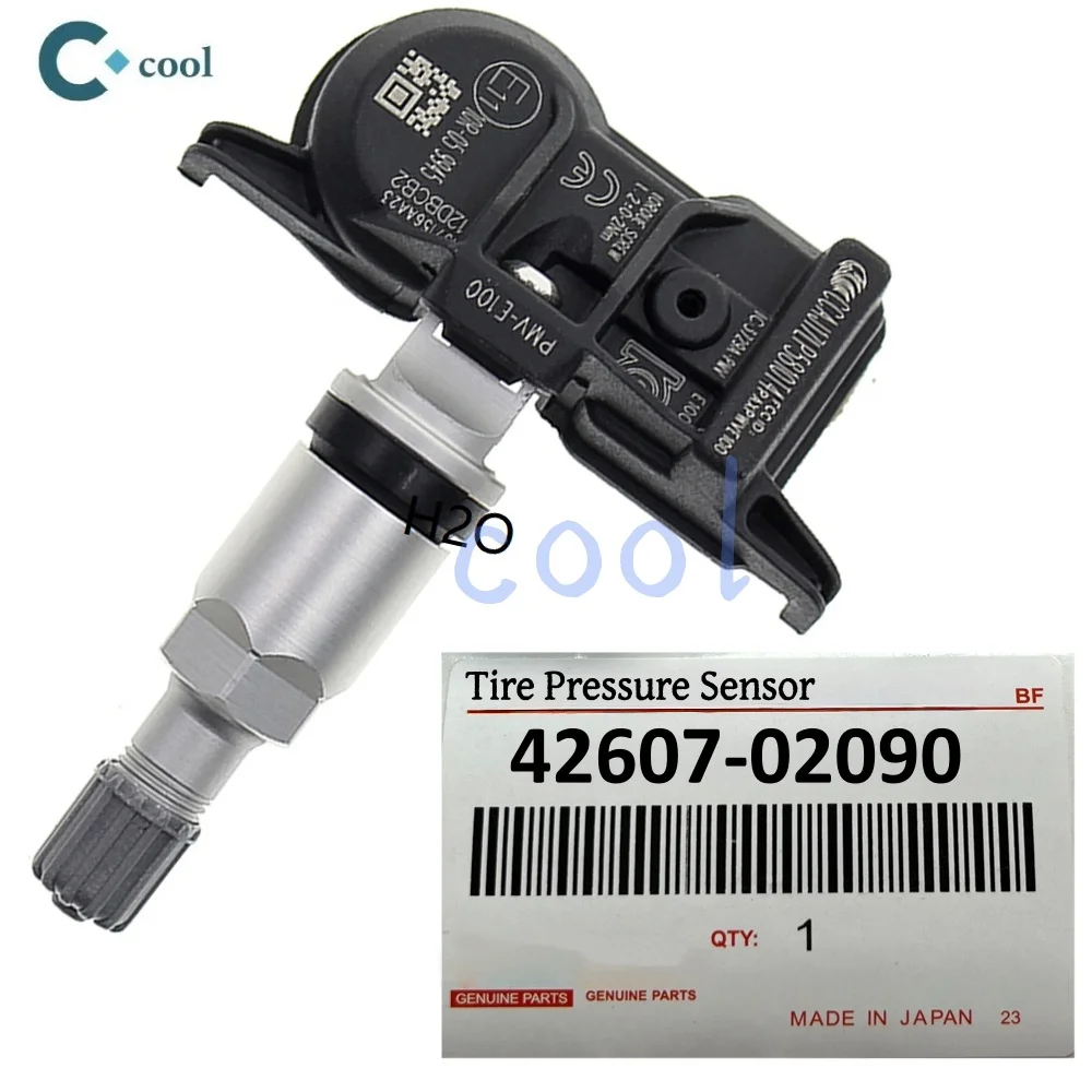 

4 шт. 42607-02090 PMV-E100 42607-02050 42607-02100 Датчик давления в шинах TPMS 4260702050 для Toyota AVALONN CAMRYY 4 RUNNER CORO