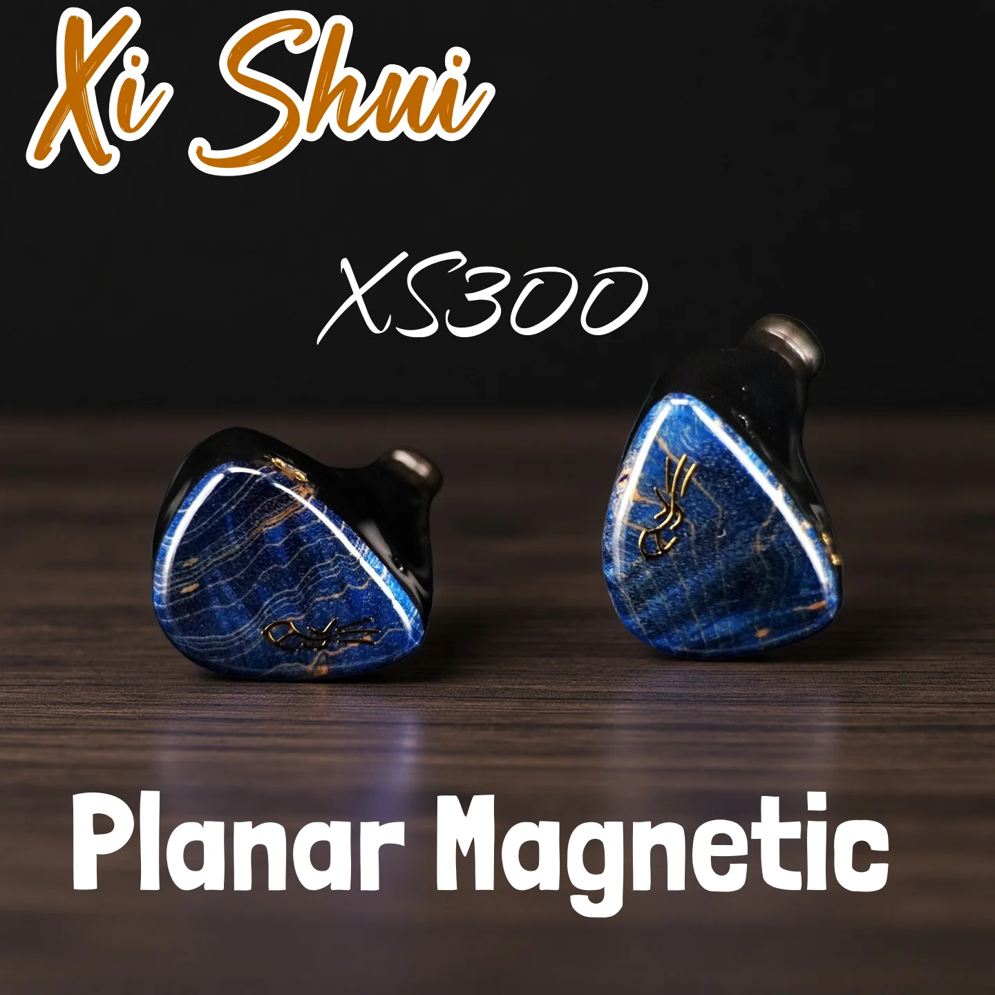 XiShui XS300 Planar Magnetic Orthodynamic Hifi Music Monitor Studio Audiophiles Musicians Stereo Bass 0.78mm Earphones Headphone