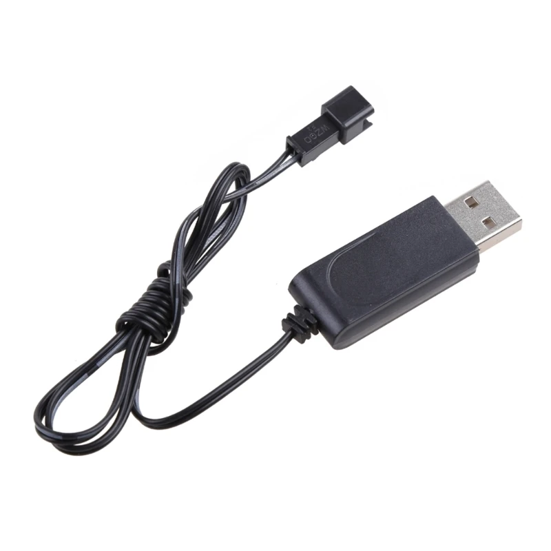 Charging Cable USB Cord with SM-2P Plug Adapter for 4.8V 250mA Output