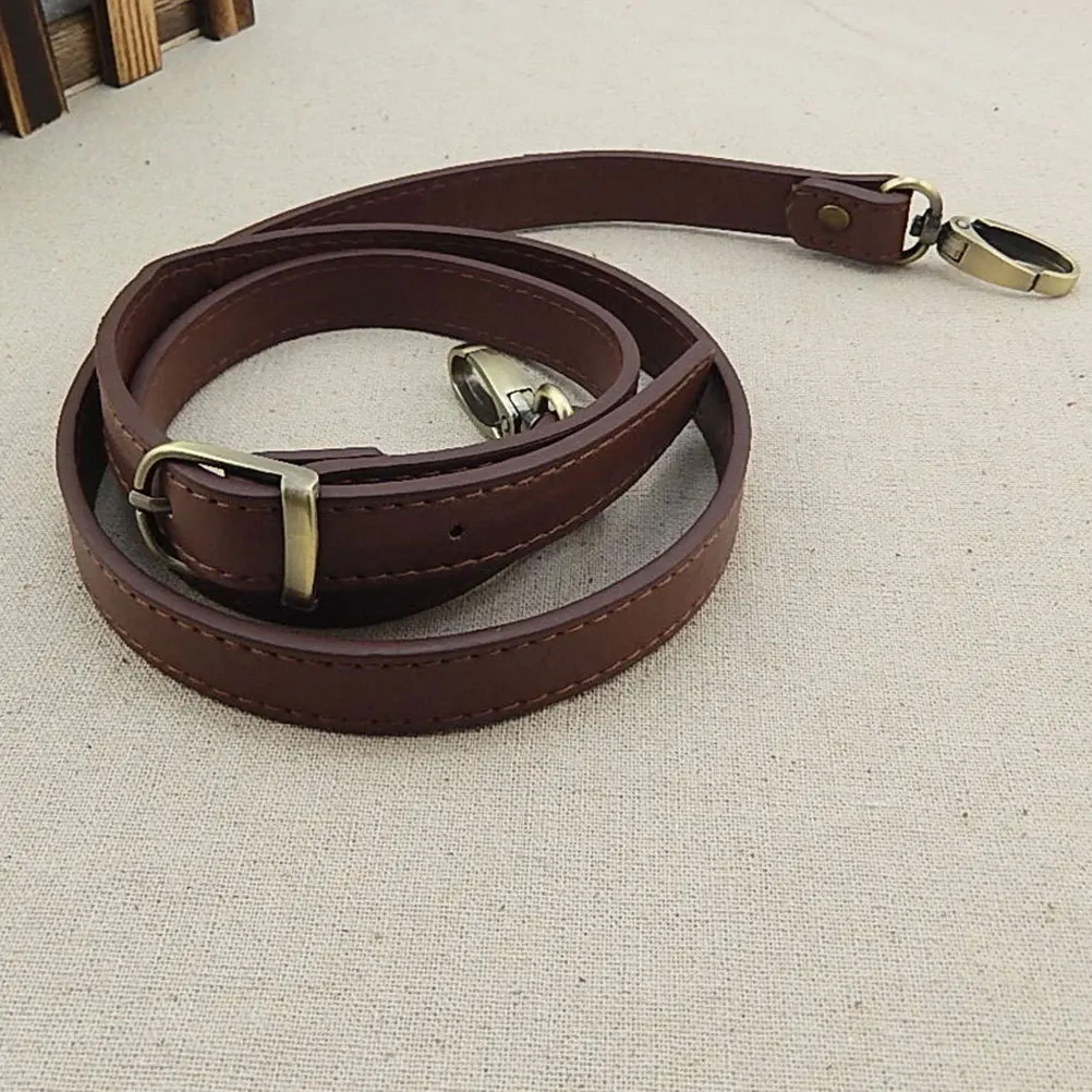 

1Pcs Bag Strap Cowhide Adjustable Replacement Handle DIY Shoulder Crossbody Belt Coffee Bag Strap Handbag Belt