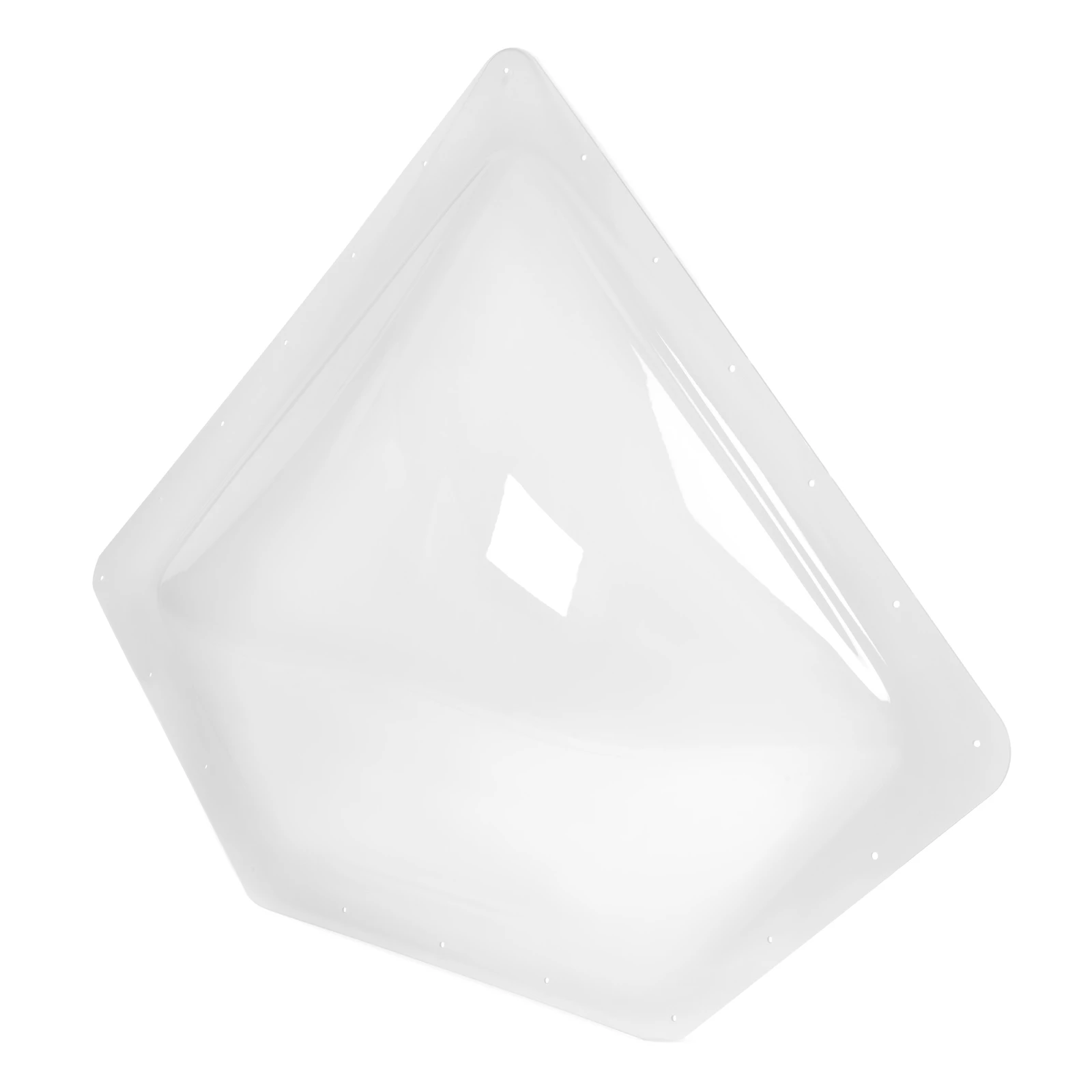 Plastic RV Skylight Cover For RV Trailer Camper Travel Truck # 01867 Clear