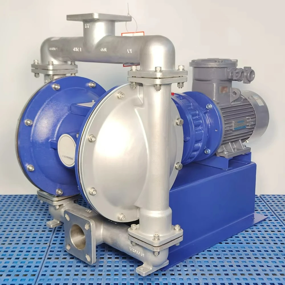 Shanghai Pumps Manufactur 3 Inch Electric Diaphragm Water Pump Stainless Steel for Crude Oil Mold of KYD-80Z4YJJP