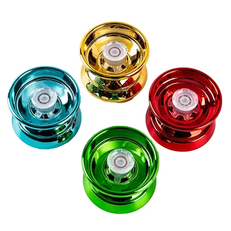 Professional Aluminum Metal Yoyo for Kids and Beginners. Metal Yo YOS for Kids and Adults with Yo Yo Accessories Professional Al