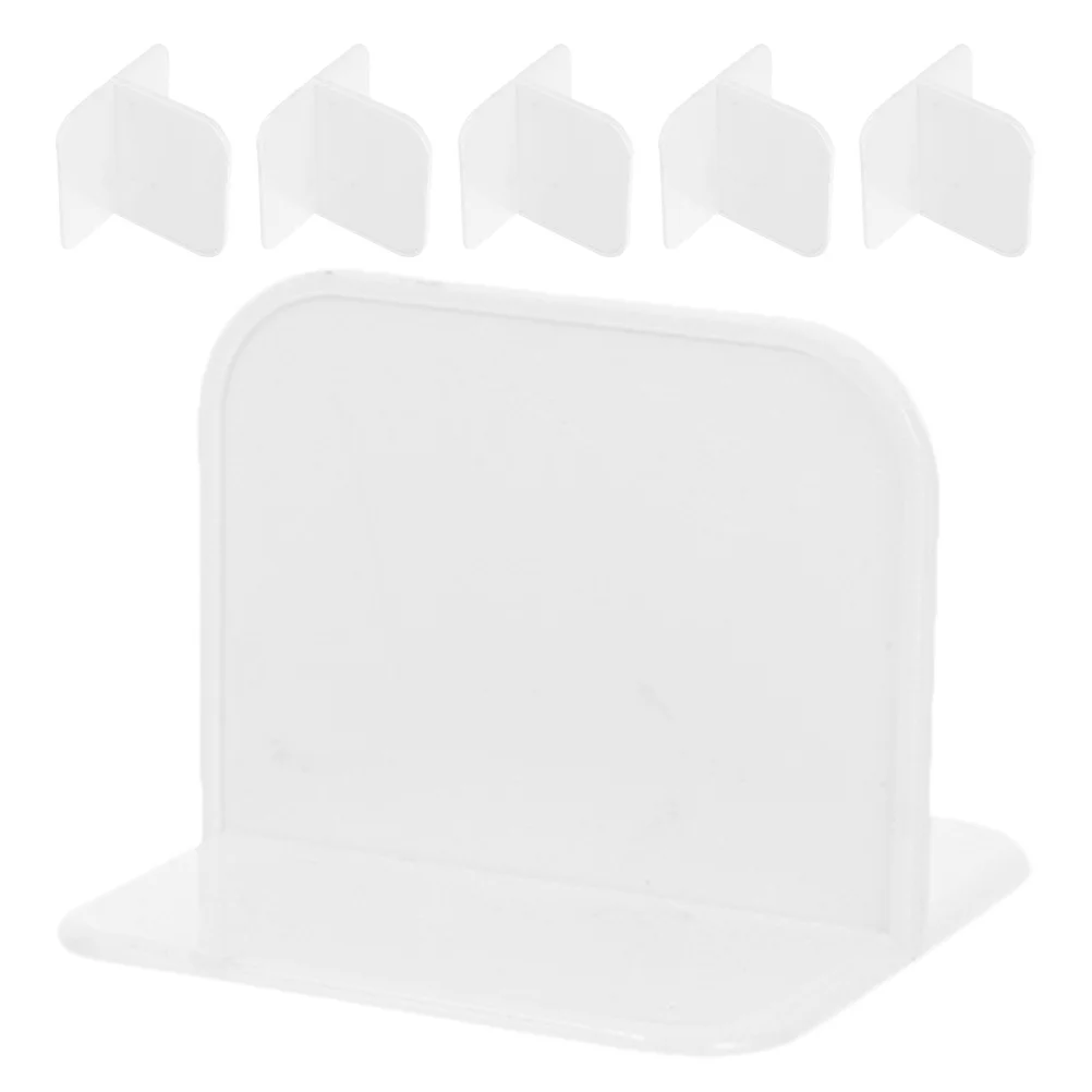 6 pezzi stabilizzatore per box strumento di fissaggio antiscivolo per deflettore di sicurezza per bambini protezione del pavimento installazione semplice accessori per box