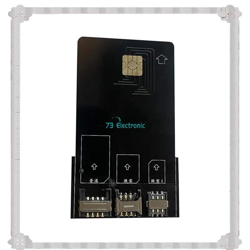24-Hour Delivery Riser Card SIM Card Converter To Smartcard IC For Standard Micro SIM Card And Nano Sim Card