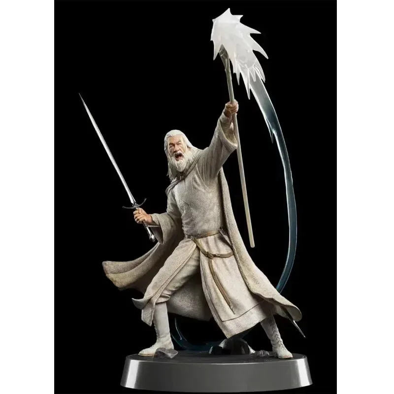 

WETA Original 1/8 Enemy Fencing Staff Gandalf The White Anime Figure Handmade Statue Model High-end Gift