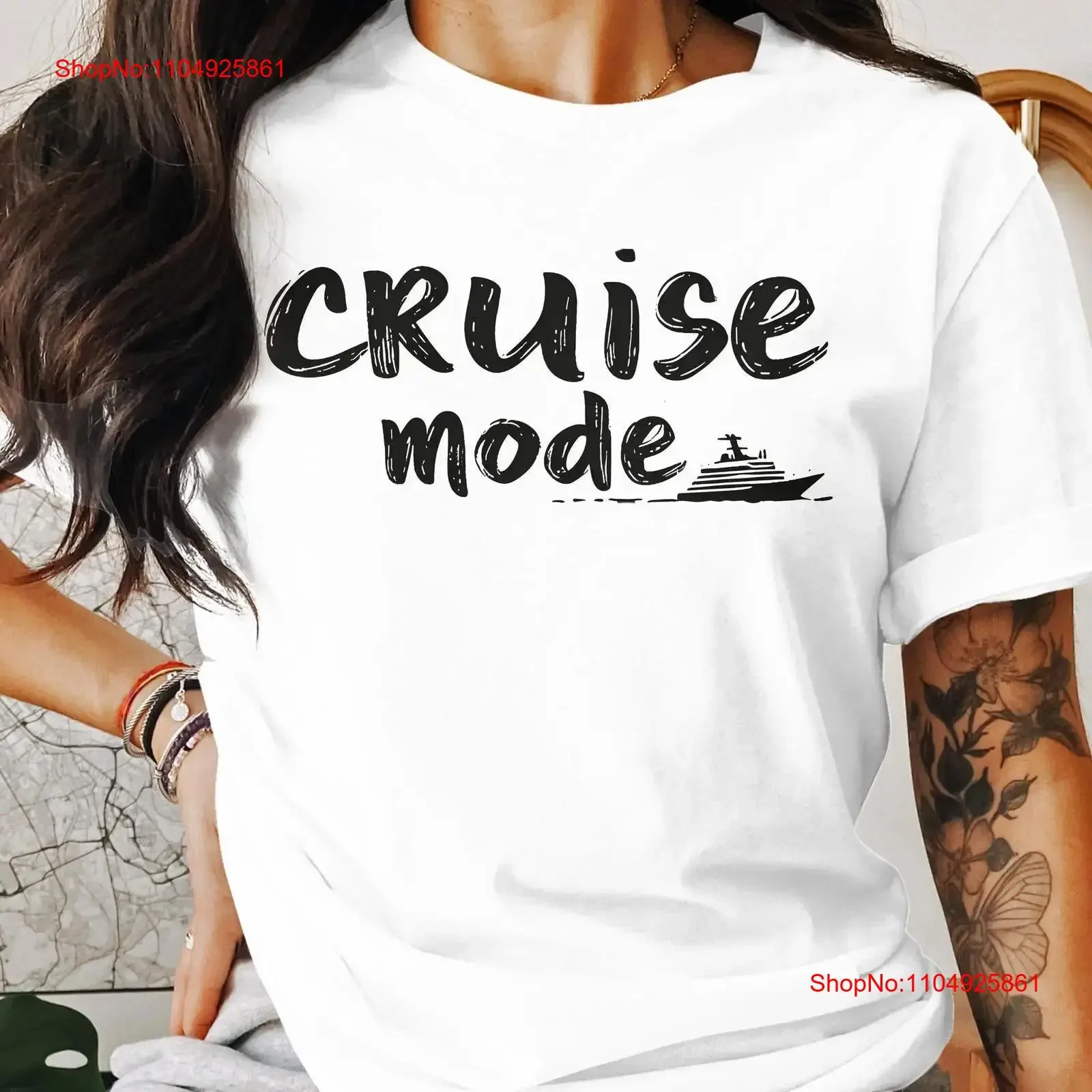 

Футболка с круизным режимом, забавный корабль, отпуск, крутые путешествия для круизеров, любителей, винтажный модный дышащий топ для повседневной носки