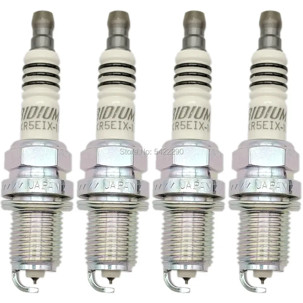 4pcs BKR5EIX 5464 Iridium IX Spark Plugs for Acura Chevy Chrysler Dodge Eagle Ford Honda Hyundai Infiniti Kia Toyota Lexus