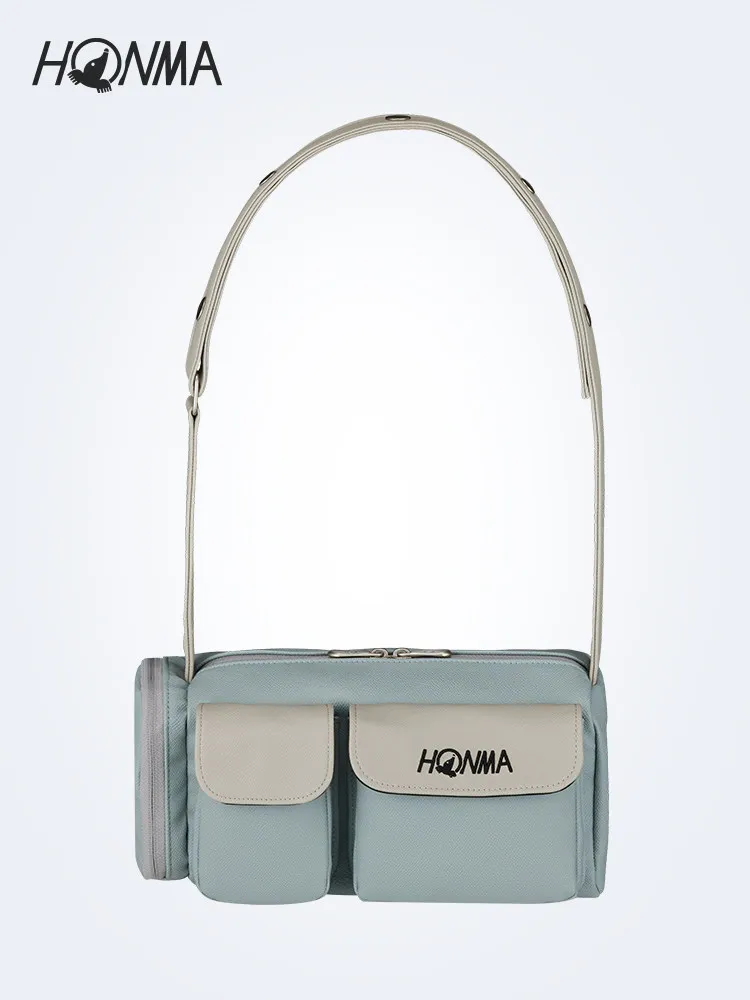 HONMA Women Golf Shoulder Bag BB12505 Multi Pocket Crossbody Handbag Portable Commuter Fitness Sports Bag