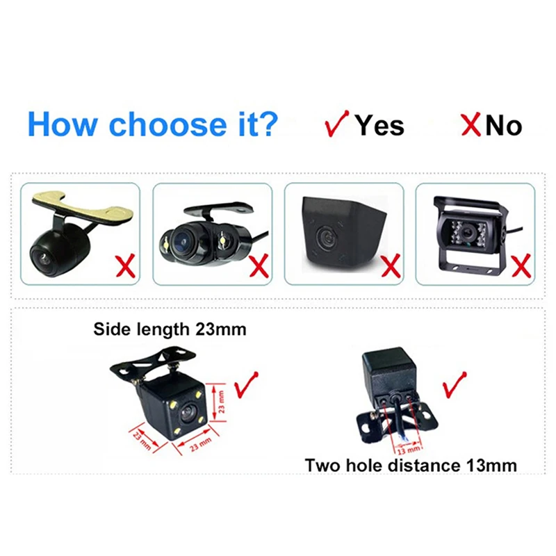 License Plate Light Backup Camera Mount for Opel/Buick, OEM Style Bracket & Housing Kit for Clean, No-Drill Installation