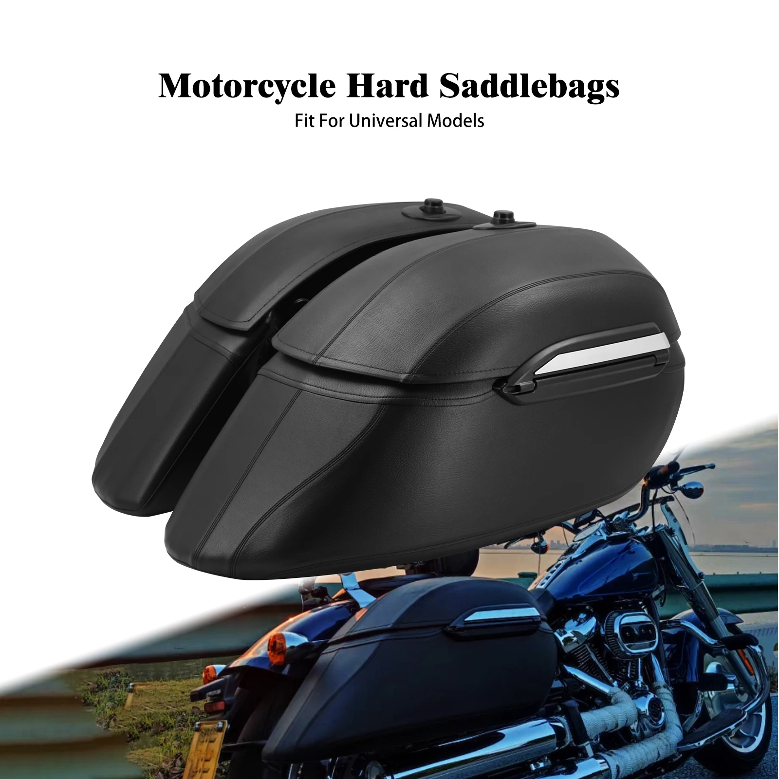 Motorcycle Saddlebags Hard Bags Trunk Luggage Heavy Duty Mounting Bracket Kit For Harley Touring Softail XL For Suzuki For BMW