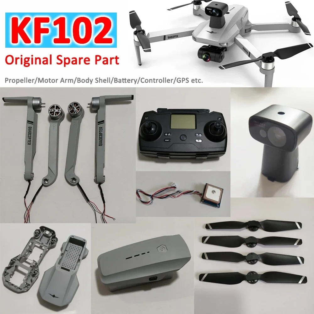 JHD Free Ship KF102 MAX Front Rear Arm with Brushless Motor KF102 RC Drone Quadcopter Arm Spare Part  Accessories For kF102 MAX