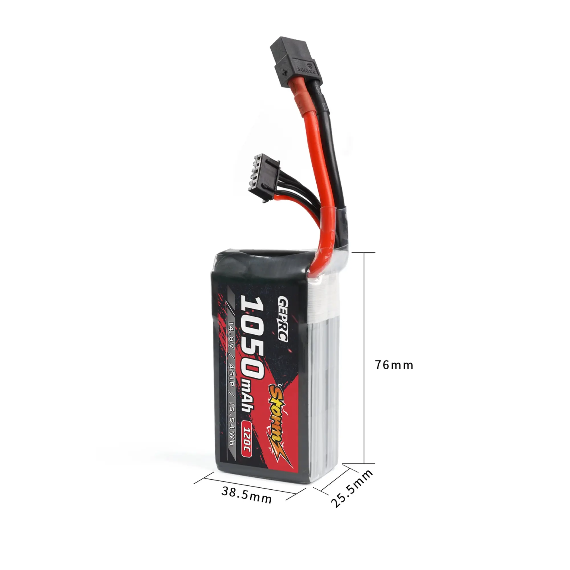 Geprc tempestade 4S 1050mah 120c lipo bateria adequada para drone da série de 3-5 polegadas para rc fpv quadcopter série freestyle peças de drone