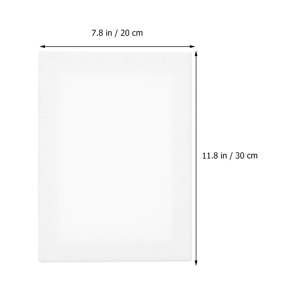 3Pcs Oil Painting Board Cloth Canvas Multi-Function Painting Panels for Beginners Acrylic Sketch Art Student Board