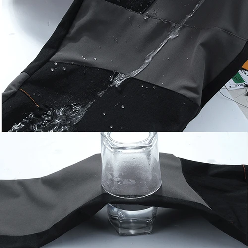 Imagen 2 del producto Hombres verano fino transpirable elástico Camping Trekking pesca escalada senderismo pantalones al aire libre pantalones deportivos de secado rápido L-5XL