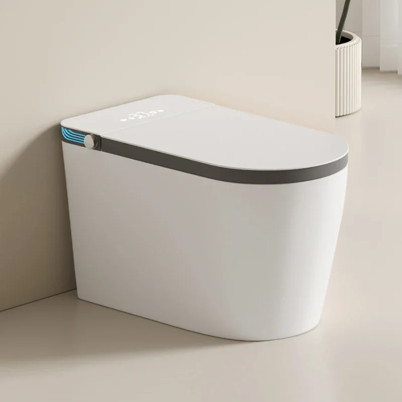 

Fully Automatic Japanese-Style Smart Siphon-Free Elongated Toilet with Remote Control Instant Heating for Use S-Trap