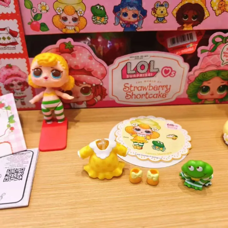 

MGA L.O.L. Surprise! X Strawberry Shortcake Themed Blind Box Toys Anime Figure Doll Model Collect Ornaments