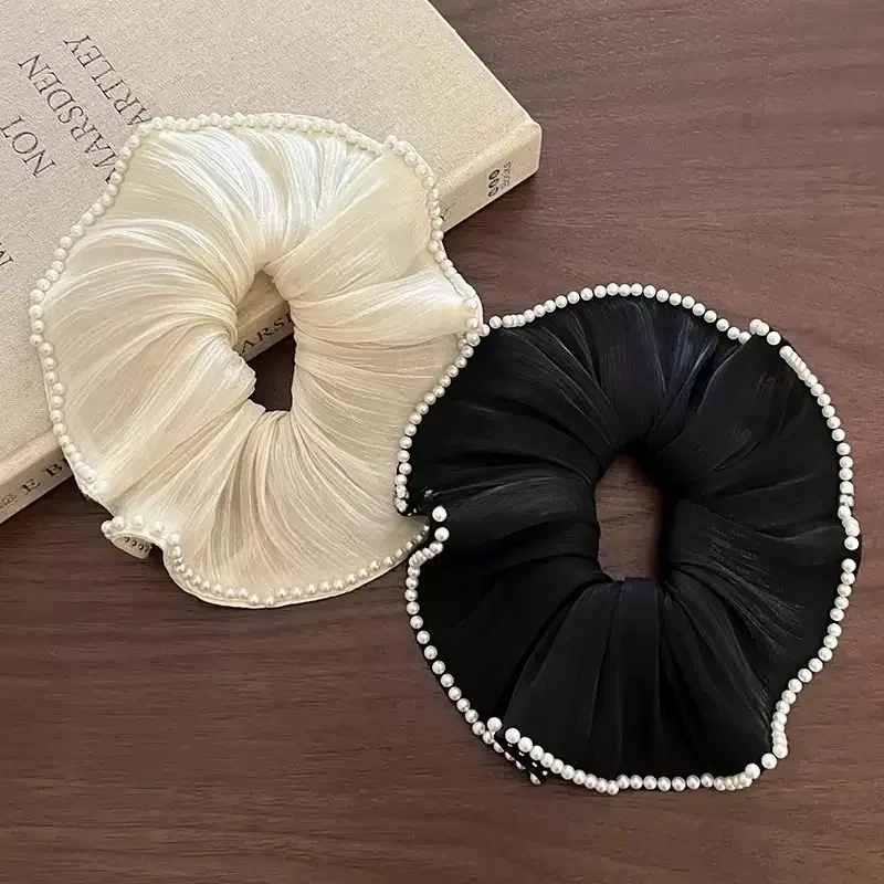 Mesh Beaded Lock Edge Haarband High-End-Haarschmuck für Frauen